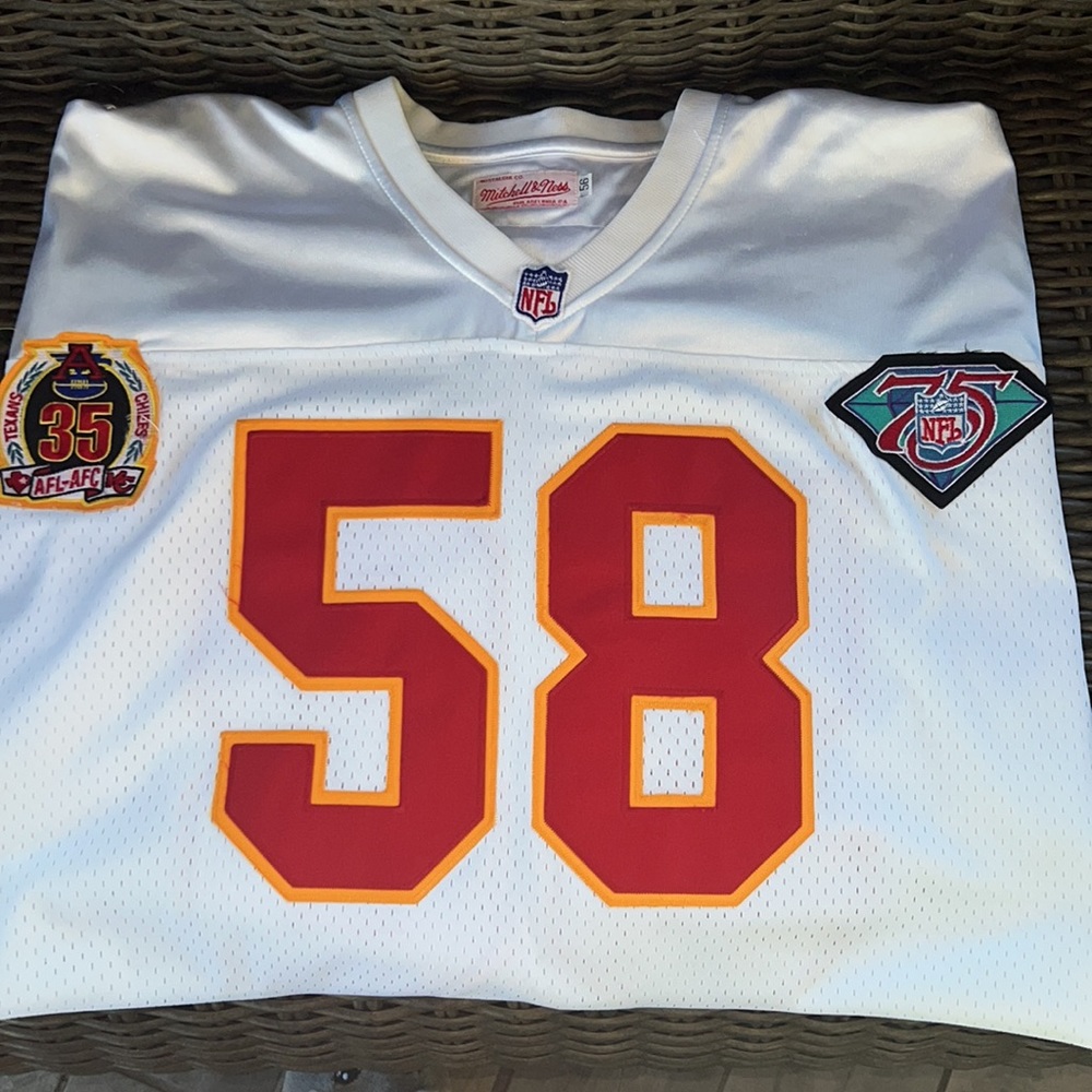 Mitchell & Ness Authentic Jersey AFL-AFC 75th Anniversary D. Thomas Size 56